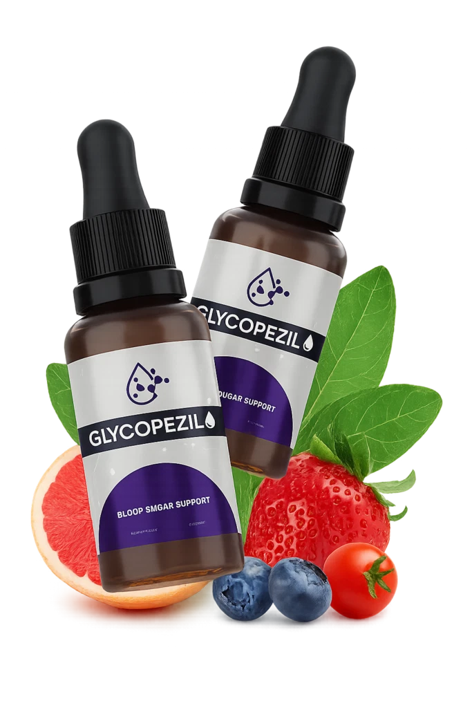 GlycoPezil Blood Sugar Support Supplement Bottle
